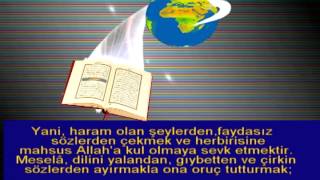 RAMAZAN BİR KUR’AN AYIDIR