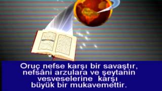 Oruç büyük bir ahlak okuludur