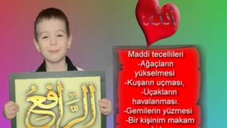 RABB’iMiZiN ER-RAFİ iSiMiNi YAŞIYORUM.