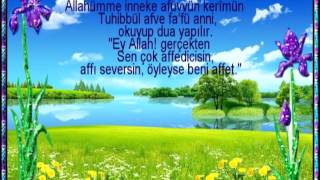 KADİR GECESİ İÇİN DUA EDELİM  .