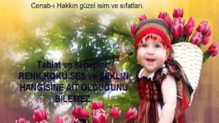 HER VARLIĞIN OLUŞMASI ALLAH’IN İSİMLERİNİN YANSIMASIDIR