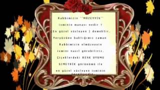 RABBİMİZİN MÜZEYYİN İSMİ